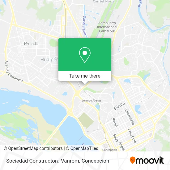 Sociedad Constructora Vanrom map