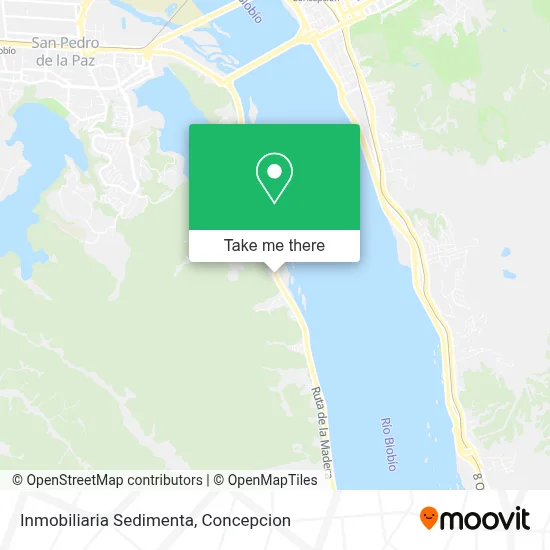 Inmobiliaria Sedimenta map
