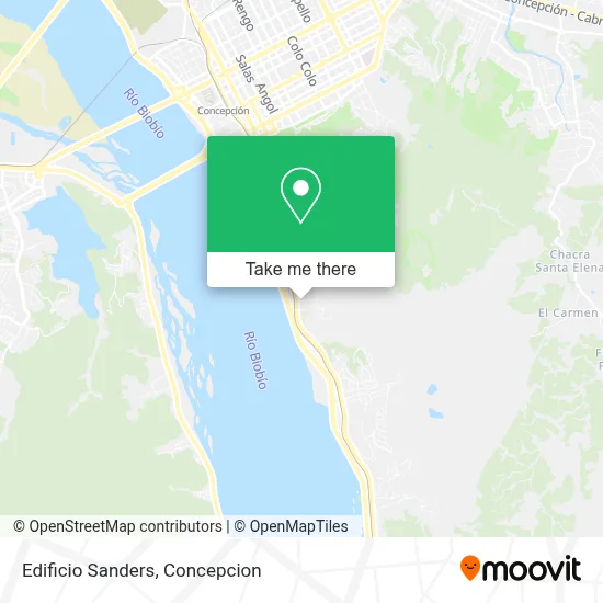 Edificio Sanders map