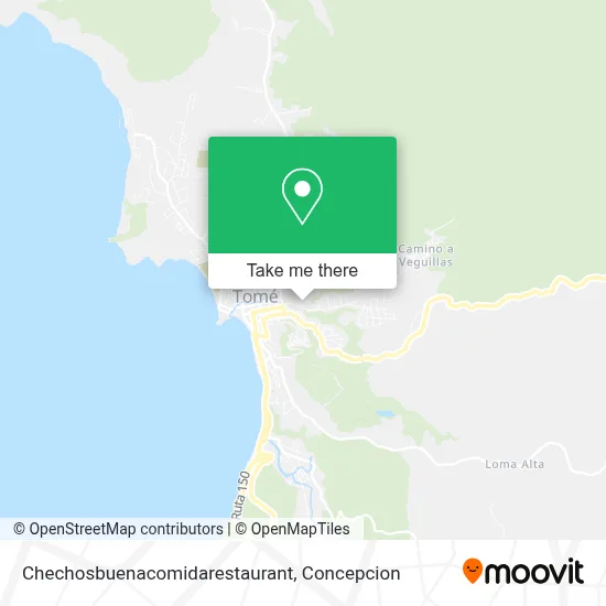 Chechosbuenacomidarestaurant map
