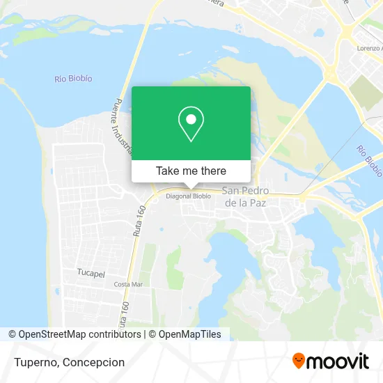 Tuperno map