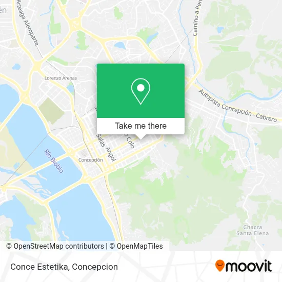 Conce Estetika map