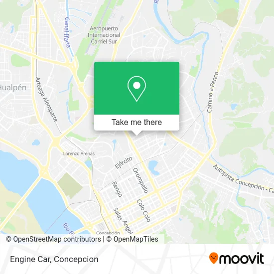Engine Car map