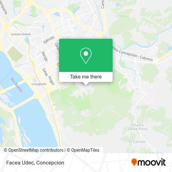 Facea Udec map