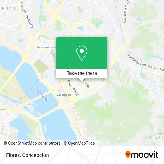 Flores map