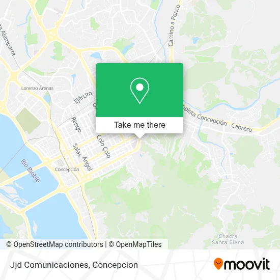 Jjd Comunicaciones map