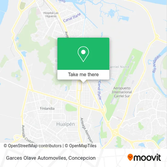 Garces Olave Automoviles map