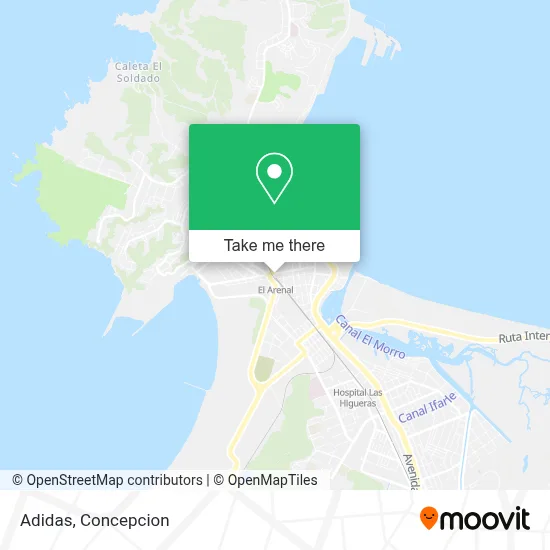 Adidas map