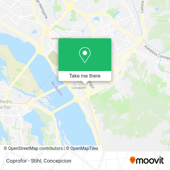 Coprofor - Stihl map