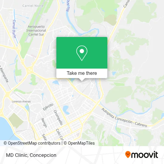 Md Clinic map