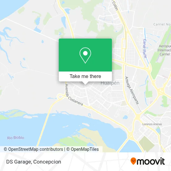 DS Garage map