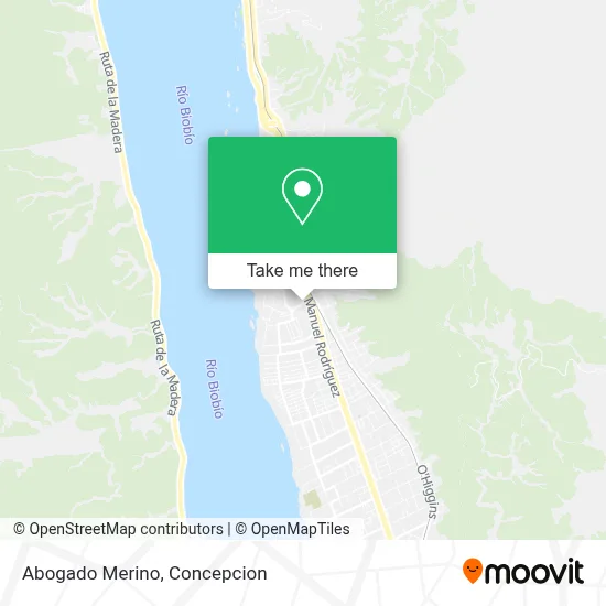 Abogado Merino map