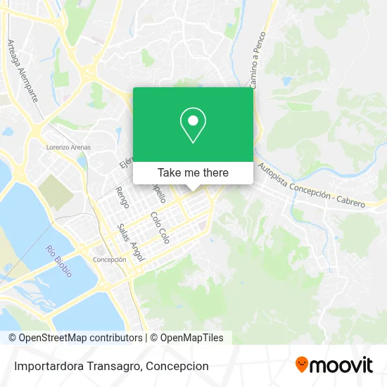 Importardora Transagro map