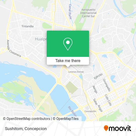 Sushitom map