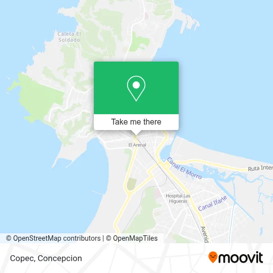 Copec map