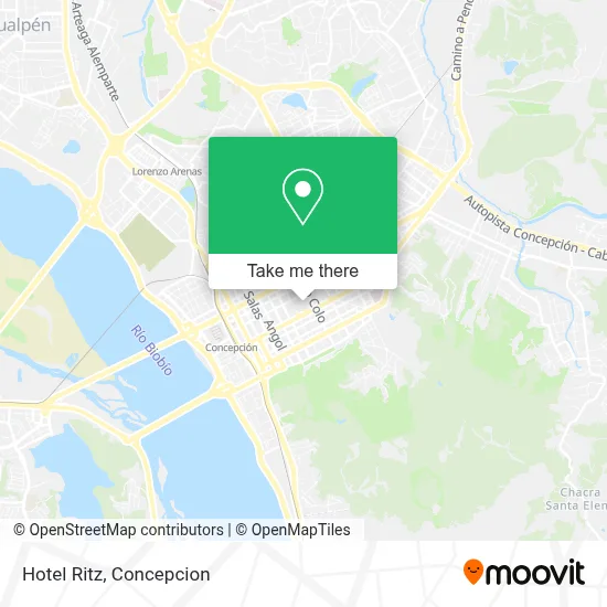 Hotel Ritz map