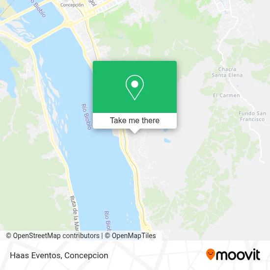 Haas Eventos map