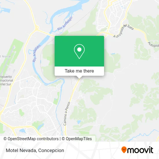 Motel Nevada map