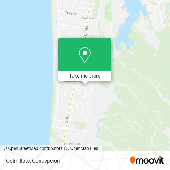 Colmillote map