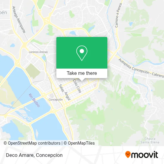 Deco Amare map