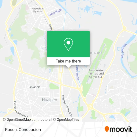 Rosen map