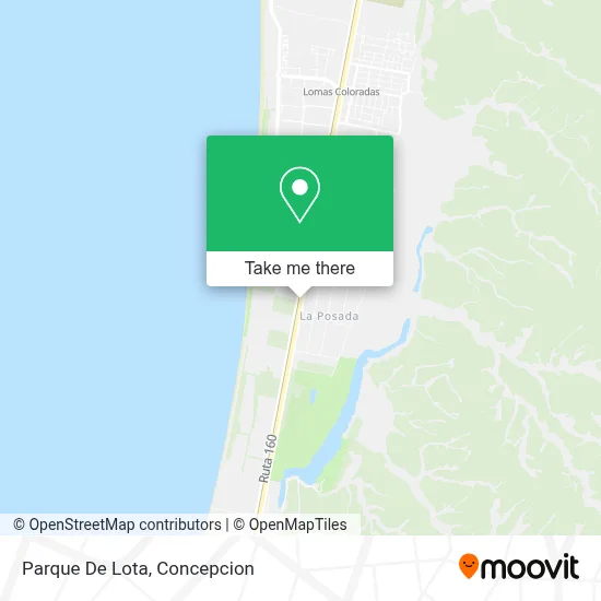 Parque De Lota map