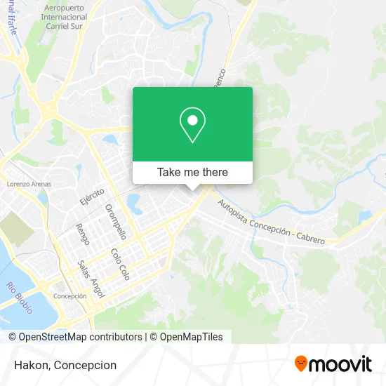 Hakon map
