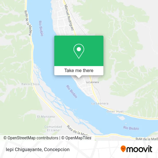Iepi Chiguayante map