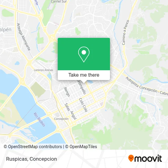 Ruspicas map