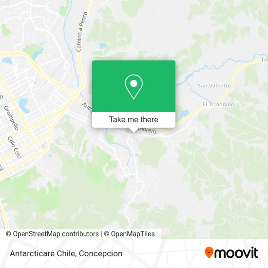 Antarcticare Chile map