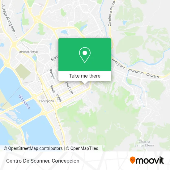 Centro De Scanner map