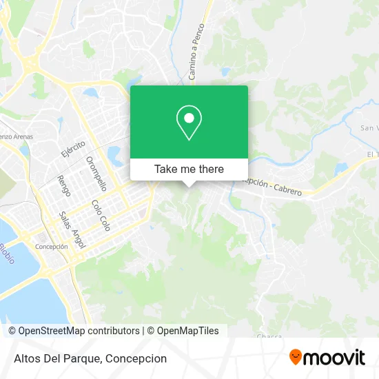 Altos Del Parque map
