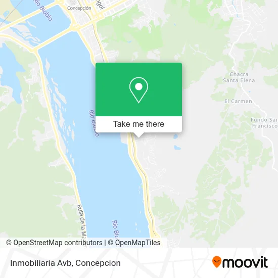 Inmobiliaria Avb map