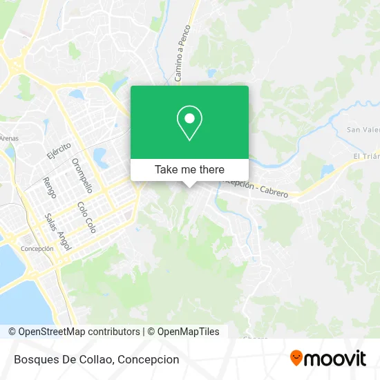 Bosques De Collao map