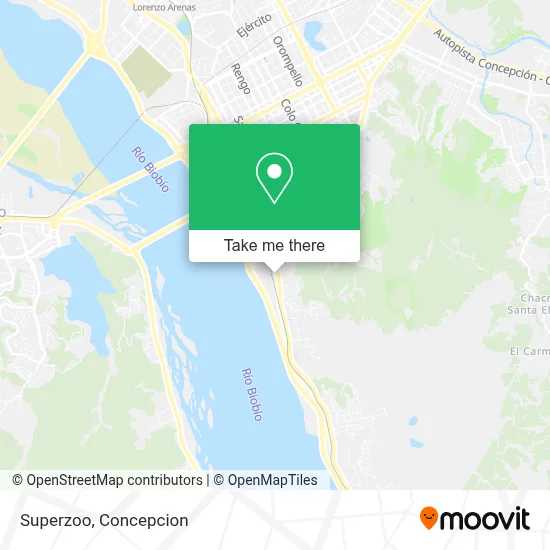 Superzoo map