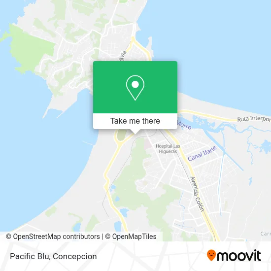 Pacific Blu map