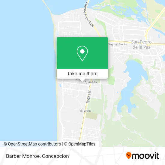 Barber Monroe map