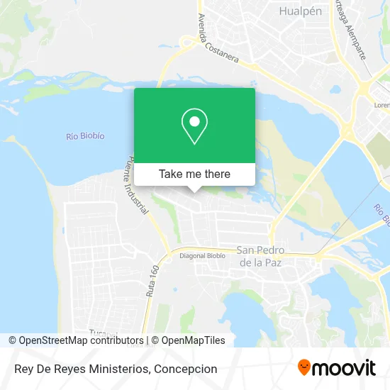 Rey De Reyes Ministerios map