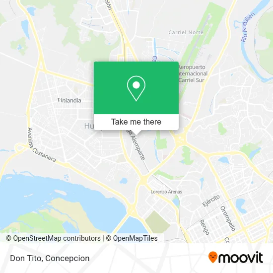 Don Tito map