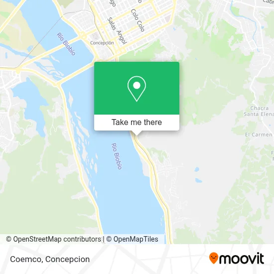 Coemco map