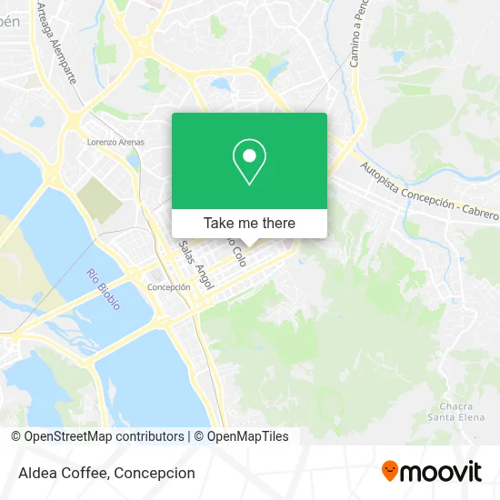 Aldea Coffee map
