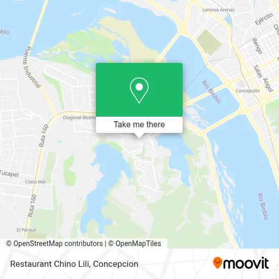 Restaurant Chino Lili map