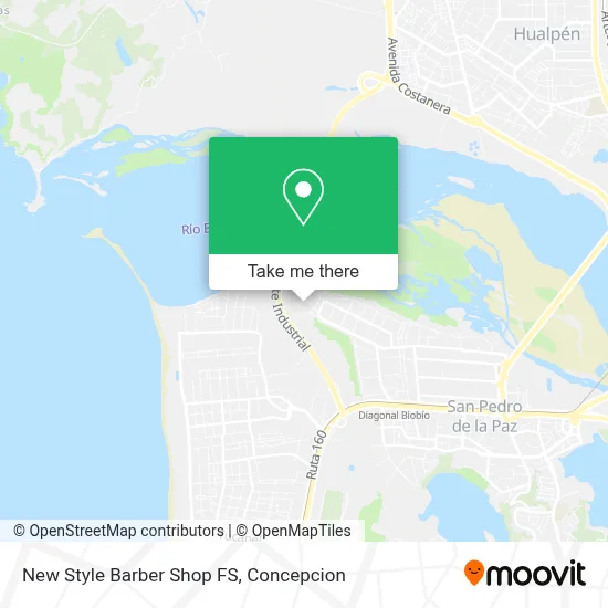 New Style Barber Shop FS map