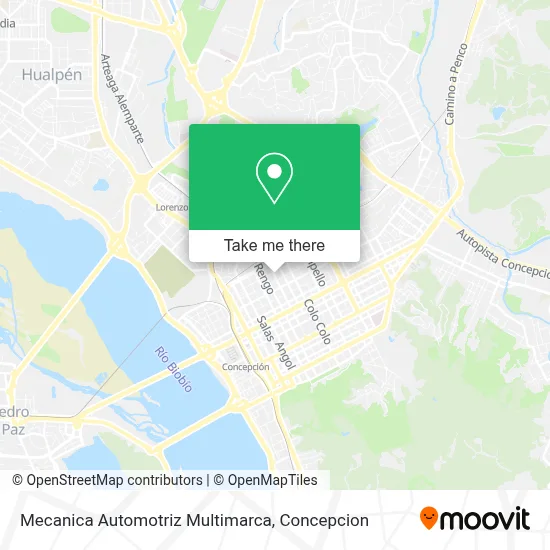 Mecanica Automotriz Multimarca map