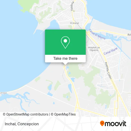 Inchal map