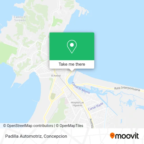 Padilla Automotriz map