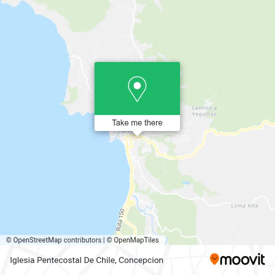 Iglesia Pentecostal De Chile map