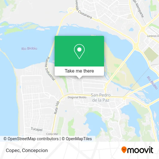 Copec map