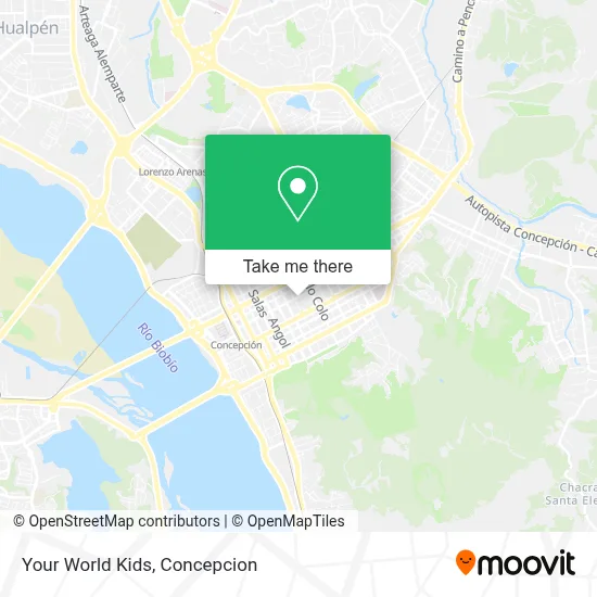 Your World Kids map