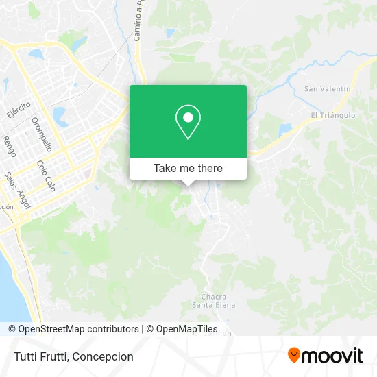Tutti Frutti map